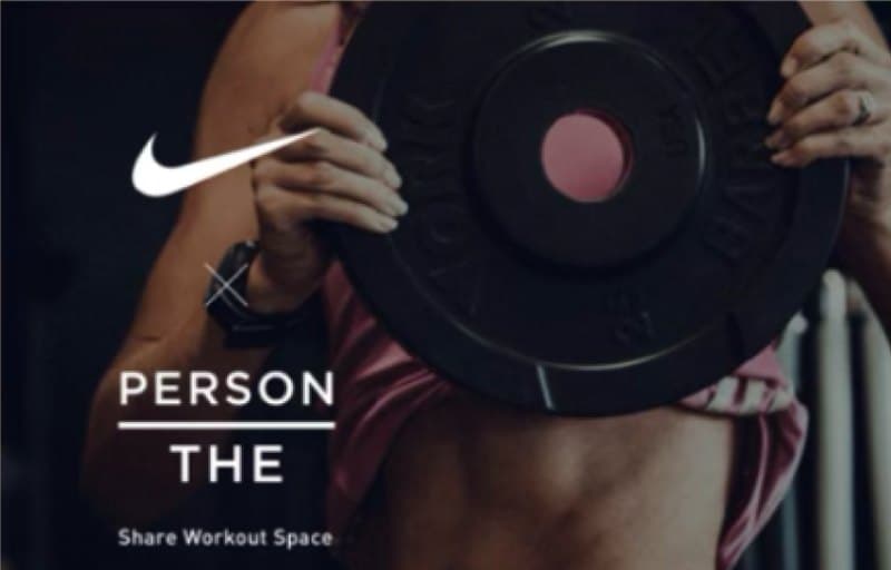 NIKEとの取組みのビジュアル